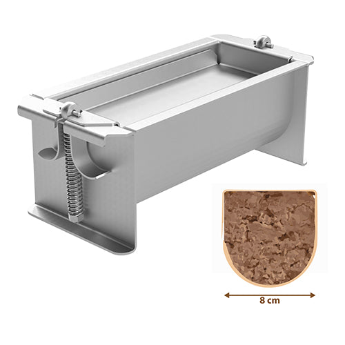 Hemispherical Stainless Steel Pâté Mould with Lid | Adelmann | 20 x 8 x H8 cm 1