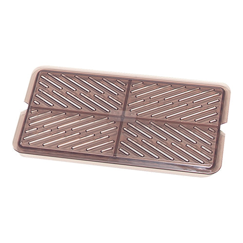 GN 1/2 Drain Tray | Bourgeat | Smoked Copolyester | 32.5 x 26.5 cm 1