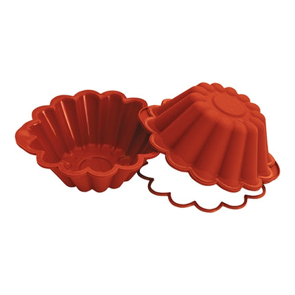 Silicone Brioche Baking Mould | Silikomart UniFlex | Ø22 x H8 cm | 1.7 L 1