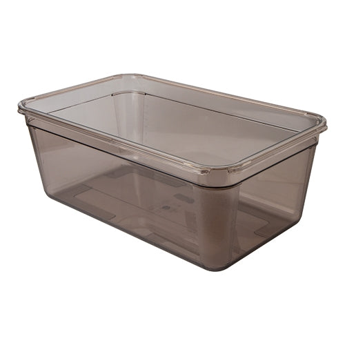 GN 1/1 Gastronorm Pan 200 mm | Bourgeat | Smoked Copolyester | 24 L 1