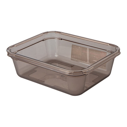 Bourgeat Smoked Copolyester GN 1/2 Gastronorm Pan | 100 mm | 5.3 L 1