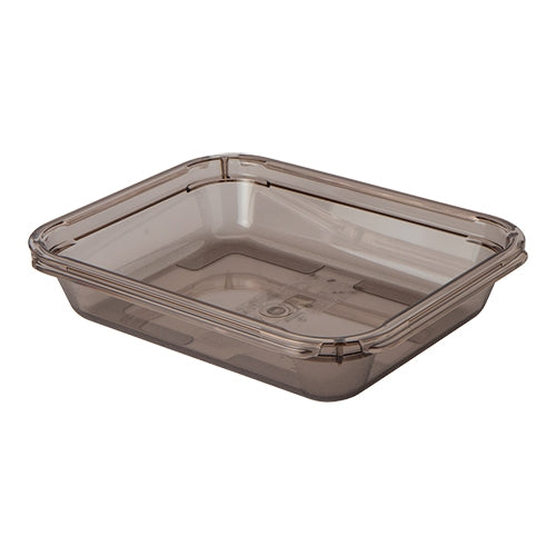Bourgeat Smoked Copolyester GN 1/2 Gastronorm Pan | 65 mm | 3.4 L 1
