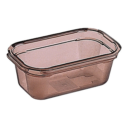 Bourgeat Smoked Copolyester GN 1/4 Gastronorm Pan | 150 mm | 3.2 L 1