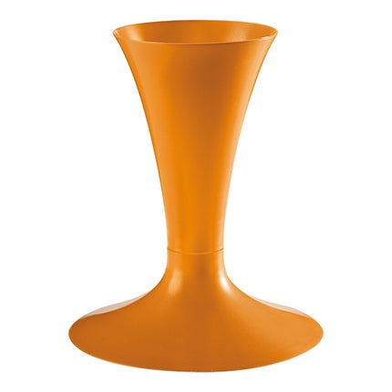 Orange Polypropylene Pastry Bag Stand | Martellato | Ø12.5 x H25 cm 1