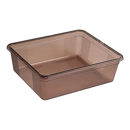 Bourgeat Smoked Copolyester GN 2/1 Gastronorm Pan 150 mm | 38 L | 65 x 53 cm 1