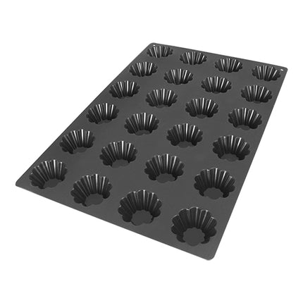 Briochette Silicone Baking Mould with 24 Compartments | Silikomart 60x40 | Ø7.9 x H3.5 cm | 0.084 L 1