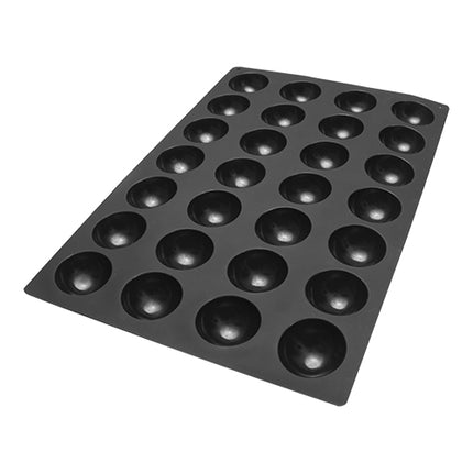 Silicone Half-Sphere Baking Mould | Silikomart 60x40 | 28 Compartments | Ø7 x H3.5 cm | 0.09 L 1