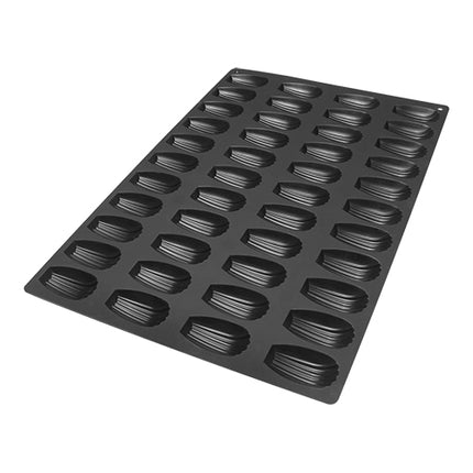 Silicone Madeleine Baking Mould | Silikomart 60x40 | 44 Compartments | 7.7 x 4.4 x H1.8 cm | 0.032 L 1