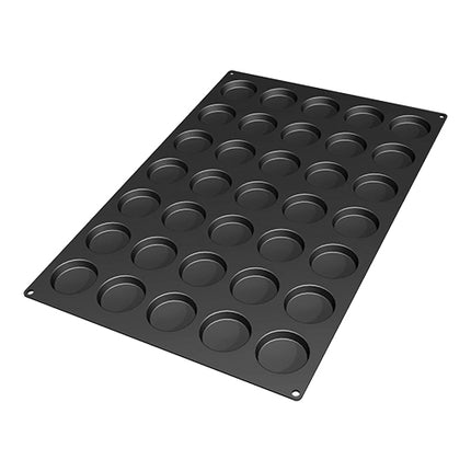 Silicone Florentins Baking Mould | Silikomart 60x40 | 35 Compartments | Ø6 x H1.2 cm | 0.034 L 1