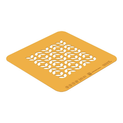 Silicone Decoration Stencil Foliage | Silikomart Naturae | 2 Pieces | 10 x 10 cm 1