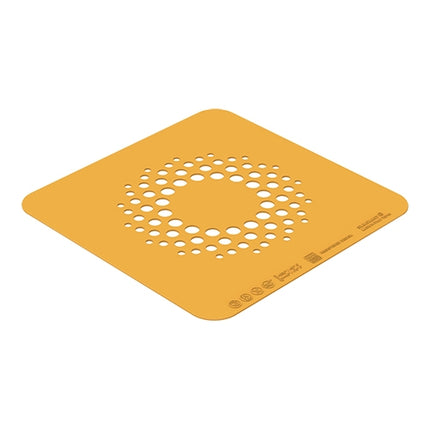 Silicone Plate Decorating Stencil Galassia | Silikomart Naturae | Set of 2 | Ø10.8 cm 1