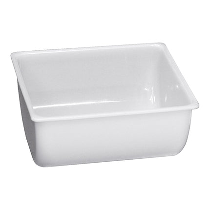 White PE Insert | EMGA | Dishwasher Safe | 1 L | 15 x 14.5 x H12 cm 1