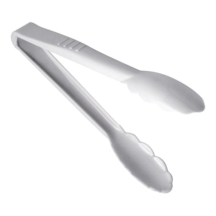 Serving Tongs with Rounded Edges | EMGA | White Polyamide | 22 cm 1