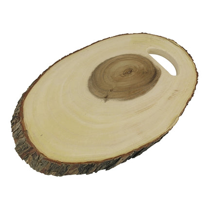 Oval Acacia Wood Serving Dish | EMGA | 46 x 30 cm 1