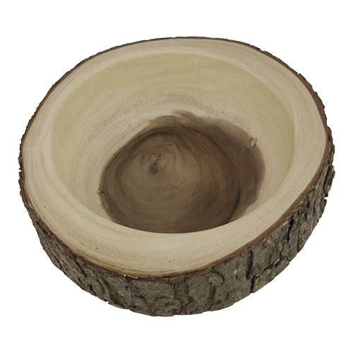 Round Acacia Wood Serving Dish | EMGA | Ø20 cm 1