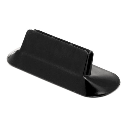 Black ABS Menu Card Holder | EMGA | 8 x 3 x H2.5 cm 1