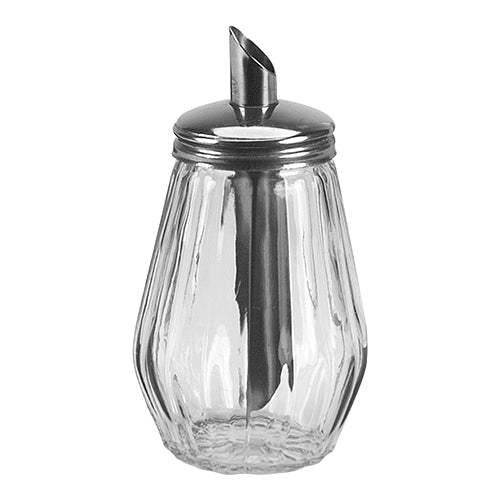 Glass Sugar Pourer with Screw Cap | EMGA | Ø8 x H15.5 cm | 0.28 L 1