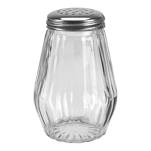 Glass Powdered Sugar Dispenser with Screw Cap | EMGA | Ø8 x H11.5 cm | 0.28 L 1