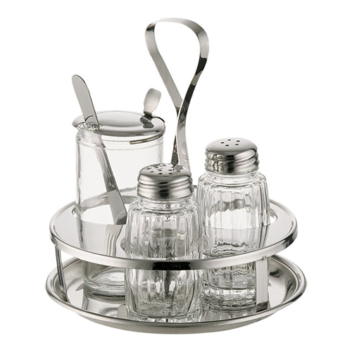 Cruet Set | EMGA | Set of 3 | Ø14 x H15 cm 1