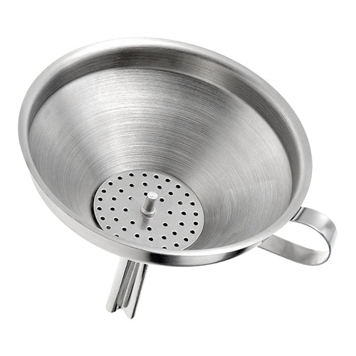 Westmark Stainless Steel Funnel with Removable Strainer | Ø12 cm | 1.3 cm Opening 1