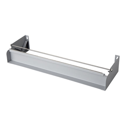 Wall-Mounted Epoxied Metal Foil Dispenser with Saw | CaterChef | 45 cm Working Range | W50 x D17 x H9 cm 1
