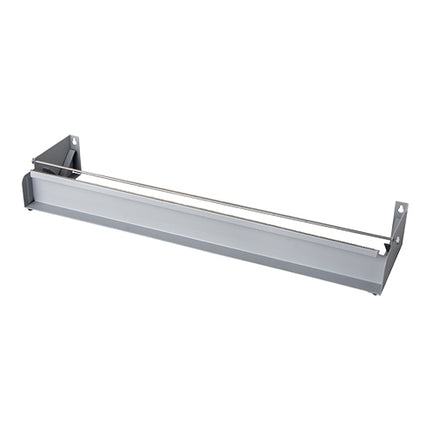 Wall-Mounted Epoxied Metal Foil Dispenser with Saw | CaterChef | 60 cm Working Range | W66 x D17 x H9 cm 1