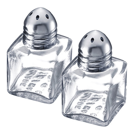 Glass Salt & Pepper Shakers | Westmark | Set of 2 | 0.040 L | 3 x 3 x H5 cm 1