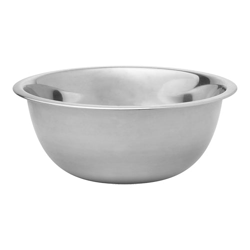 Stainless Steel Mixing Bowl with Flat Bottom | EMGA | 2.5 L | Ø24.5 x H9.8 cm 1