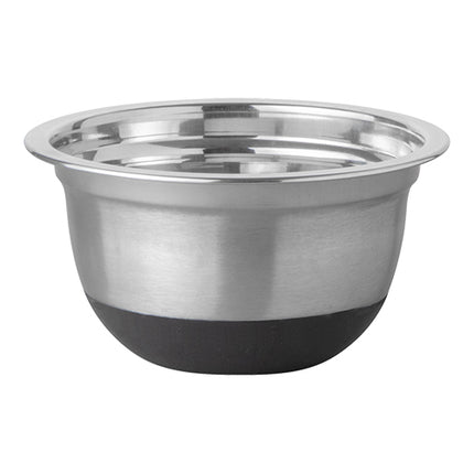 Stainless Steel Mixing Bowl with Anti-Slip Base | EMGA | 0.7 L | Ø14 x H6.5 cm 1