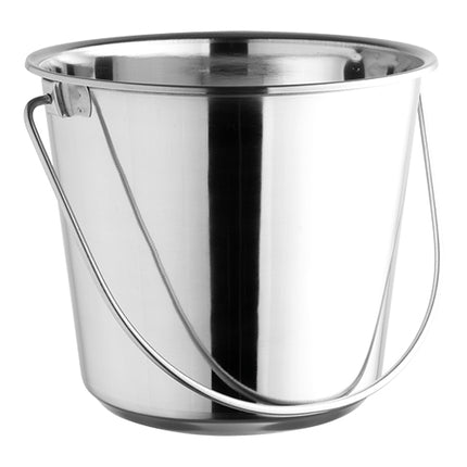 Stainless Steel Bucket | EMGA | 7 L | Ø25 x H21 cm 1