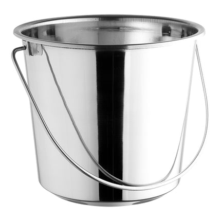 Stainless Steel Bucket | EMGA | 9.5 L | Ø27.5 x H23.5 cm 1