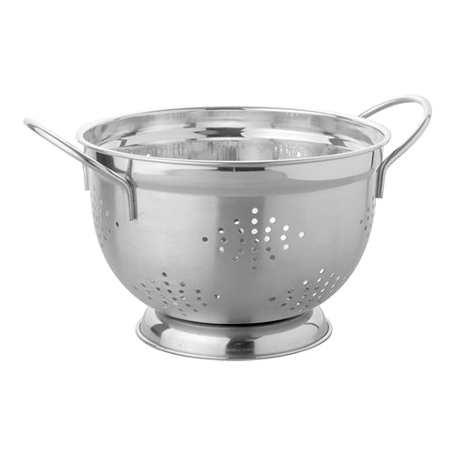 201 Stainless Steel Colander | EMGA | Ø24 x H12.7 cm 1