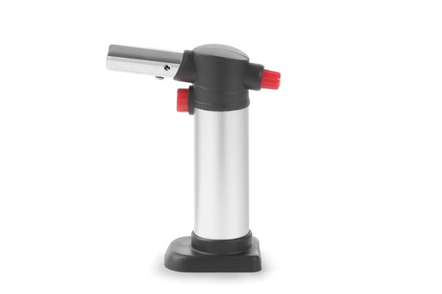 Compact Refillable Gas Chef's Torch with Automatic Ignition | HENDI | 115x50x155mm