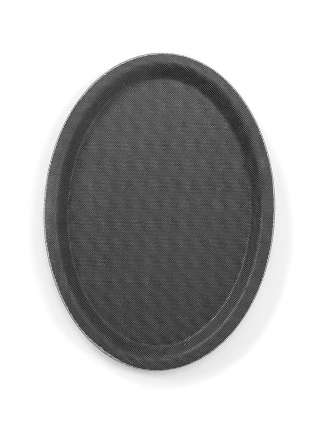 Non-Slip Oval Polyester Tray | HENDI | 160x230mm