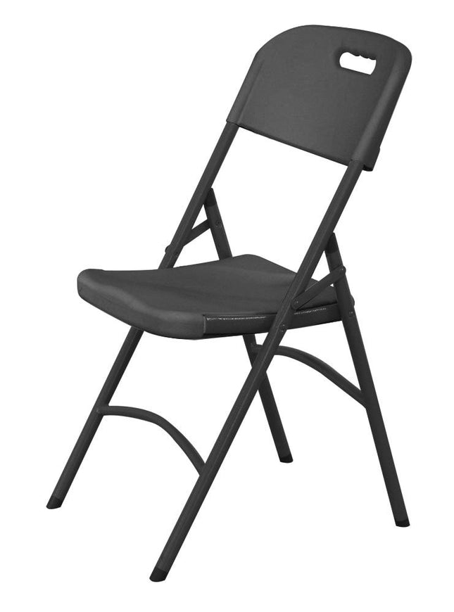 Catering Chair with 175 kg Load Capacity, Black | AmerBox | 540x440x(H)840mm