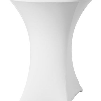 Round Table Cover | HENDI Symposium | White | Ø850x(H)1150mm