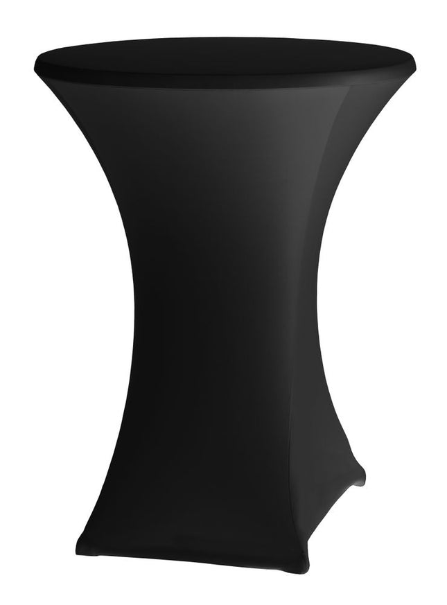 Round Table Cover | HENDI Symposium | Black | Ø850x(H)1150mm