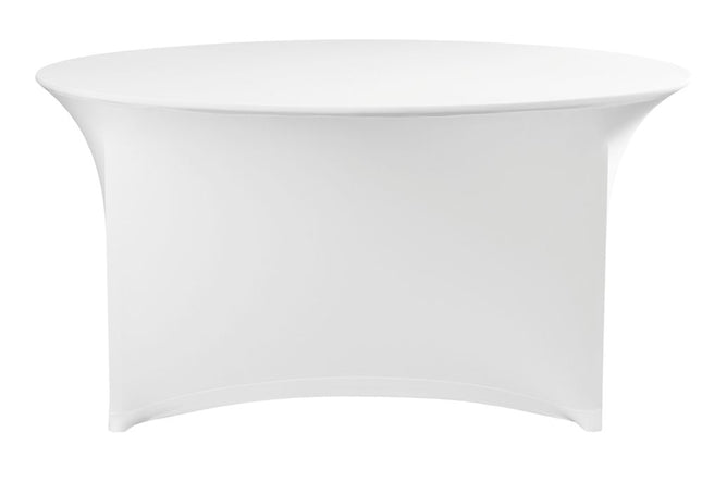 Round Table Cover | HENDI Symposium | White | Ø1800x(H)760mm