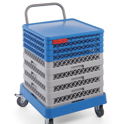 Trolley for Dishwasher Racks with Handle | HENDI | 575x545x920mm