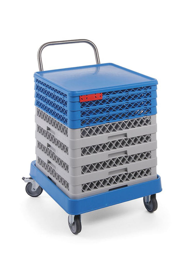 Trolley for Dishwasher Racks with Handle | HENDI | 575x545x920mm