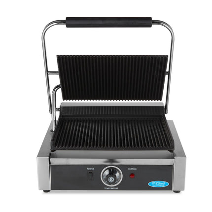 Contact Grill | Grooved | Single Grill Plate | 33,5cm 2