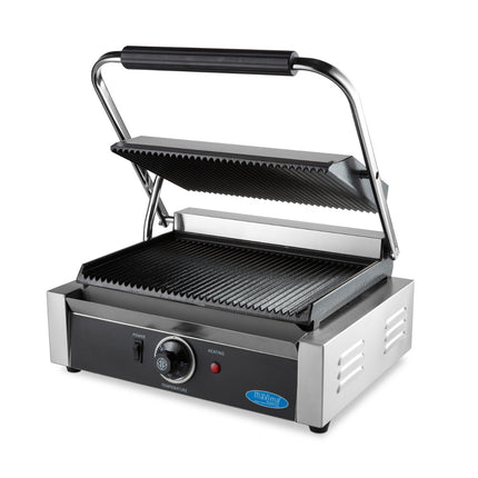 Contact Grill | Grooved | Single Grill Plate | 33,5cm 6
