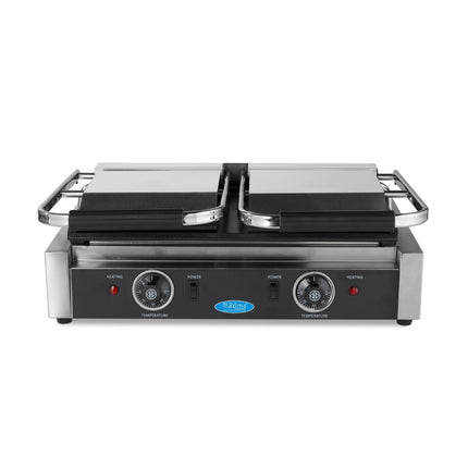 Contact Grill | Smooth | Double Grill Plate | 2 x 22cm 5