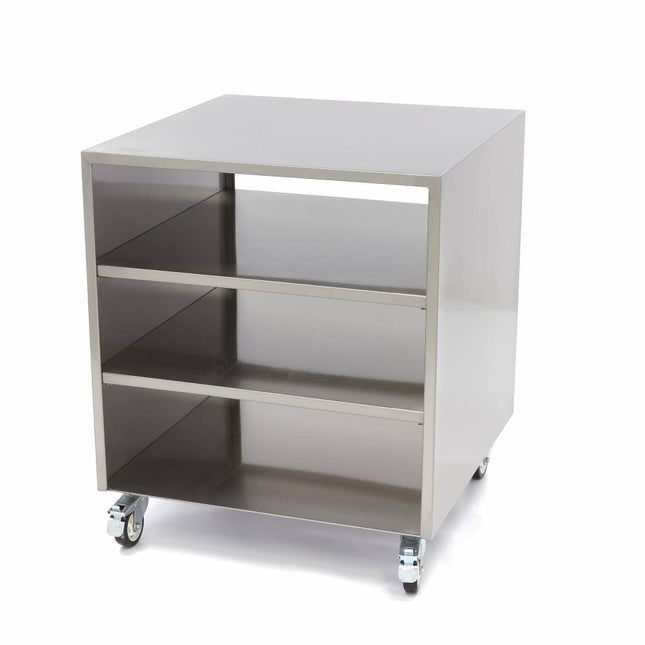Stainless Steel Machine Table | 60 x 60cm | 120kg Load Capacity | on Wheels 1