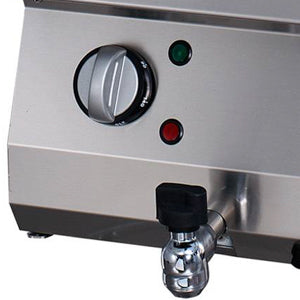 Heavy Duty Deep Fryer | 1 x 12L | Single Unit | 70cm Deep | with Drain Tap | Electric 4