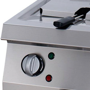 Heavy Duty Deep Fryer | 1 x 12L | Single Unit | 70cm Deep | with Drain Tap | Electric 3