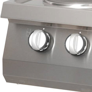Heavy Duty Cooker | 2 Burners | Single Unit | 70cm Deep | Electric 5