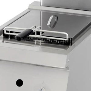 Heavy Duty Deep Fryer | 1 x 12L | Single Unit | 70cm Deep | with Drain Tap | Gas 3