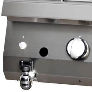 Heavy Duty Bain Marie | Single Unit | 70cm Deep | Gas 4