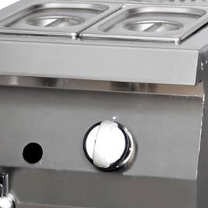 Heavy Duty Bain Marie | Single Unit | 70cm Deep | Gas 5